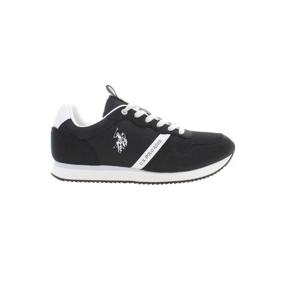 U.S. POLO ASSN. Black Polyester Men Men's Sneaker